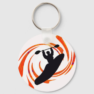 kayak Waters Rising Key Ring