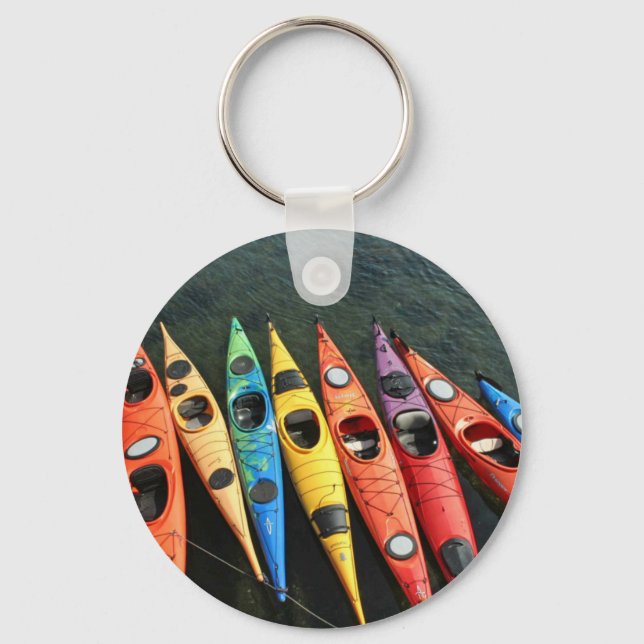 Kayak World Key Ring (Front)