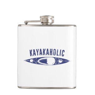 Kayakaholic Hip Flask