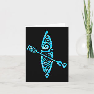 Kayaker Canoeing Paddling Boat Lover Kayak Water S Card