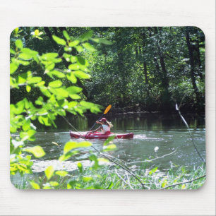 Kayaker Mouse Pad