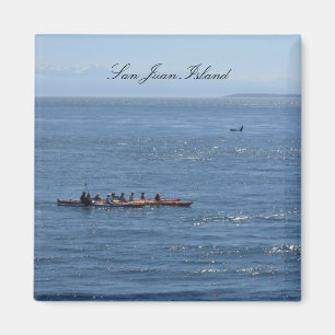 Kayakers and Orca Magnet