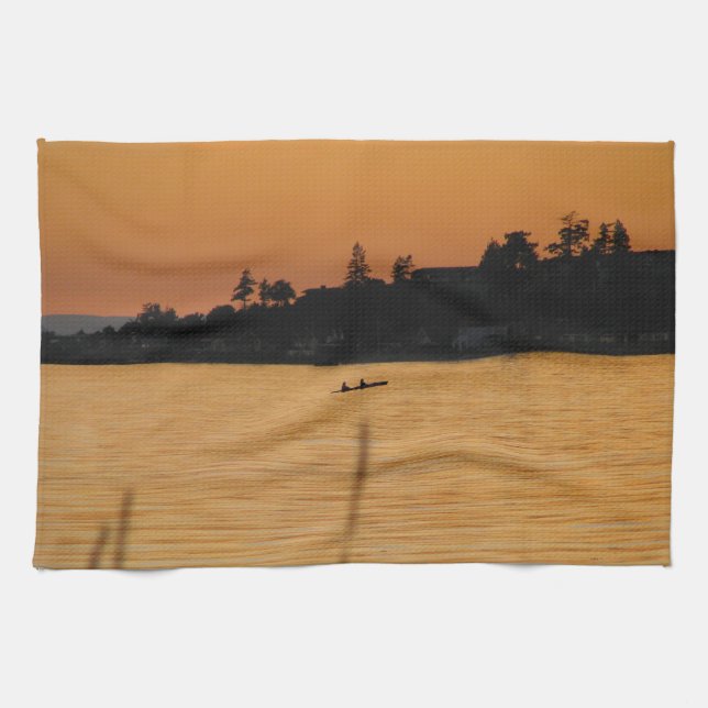 Kayakers Tea Towel (Horizontal)