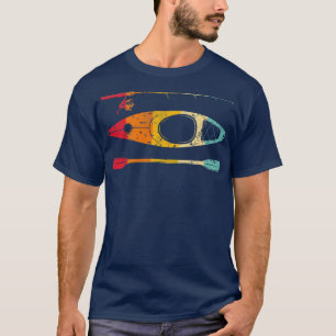 Kayaking And Fishing Kayak Bass Fisherman Angling T-Shirt