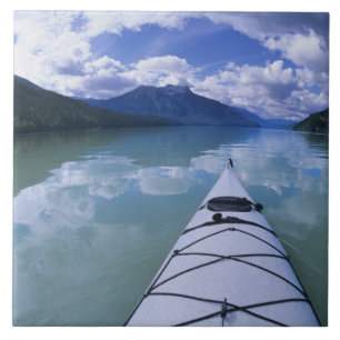 Kayaking at the end end of Azure Lake in Wells Ceramic Tile