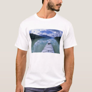 Kayaking at the end end of Azure Lake in Wells T-Shirt