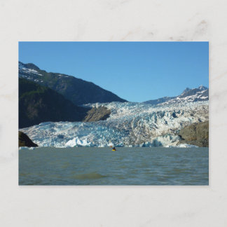 Kayaking at the Mendenhall Glacier Postcard