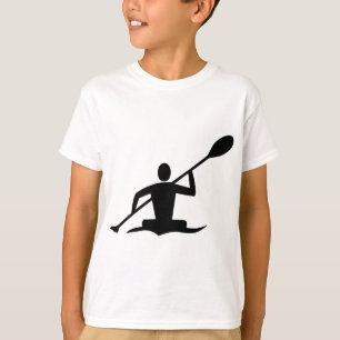 Kayaking - Black T-Shirt