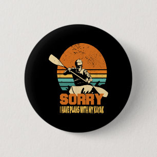 Kayaking Boating Kayaker Apparel Kayak Lovers Surf 6 Cm Round Badge