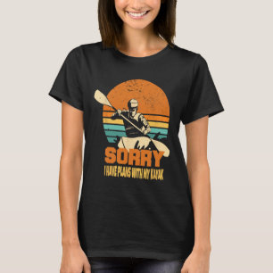 Kayaking Boating Kayaker Apparel Kayak Lovers Surf T-Shirt