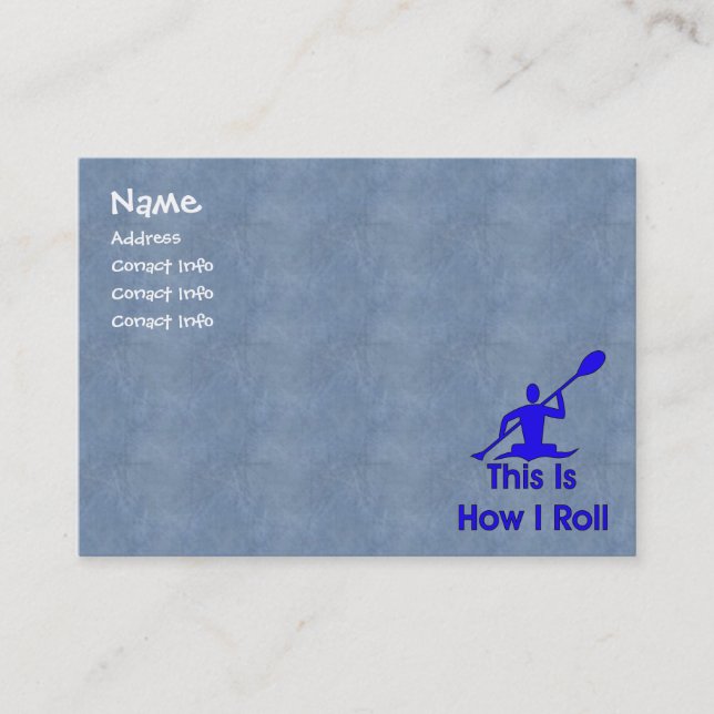 Kayaking Business Card (Front)