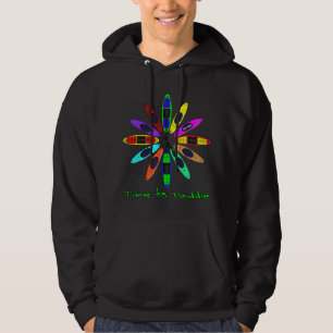 Kayaking Canoe and Paddling, Paddle Time Hoodie