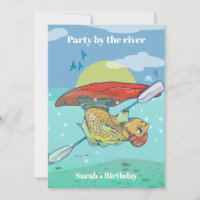 Kayaking Canoe birthday party