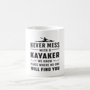 Kayaking Canoe Kayak Canoeing Funny Gift Idea Coffee Mug