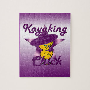 Kayaking Chick #9 Jigsaw Puzzle