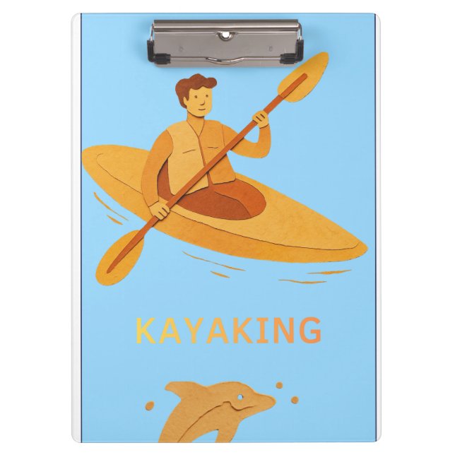 Kayaking Clipboard (Front)