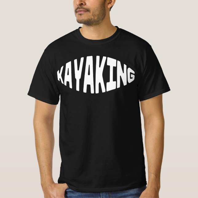 Kayaking Enthusiast T-Shirt (Front)