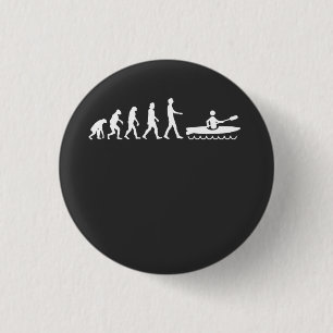 Kayaking Evolution 3 Cm Round Badge
