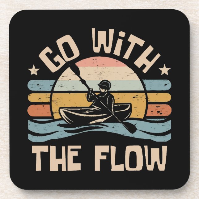 kayaking-funny coaster (Front)