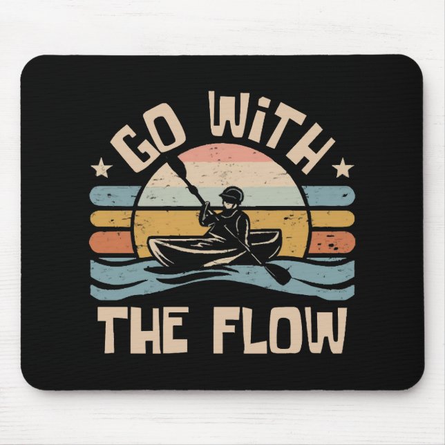 kayaking-funny mouse pad (Front)