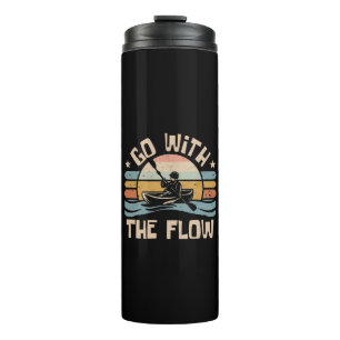 kayaking-funny thermal tumbler