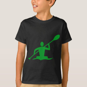 Kayaking - Grass Green T-Shirt