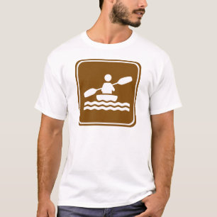 Kayaking Highway Sign T-Shirt