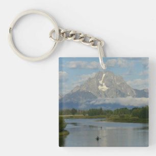 Kayaking in Grand Teton National Park Key Ring