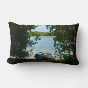 Kayaking in St. Thomas US Virgin Islands Lumbar Cushion