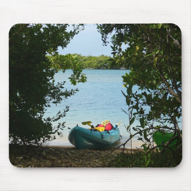 Kayaking in St. Thomas US Virgin Islands Mouse Pad (Front)