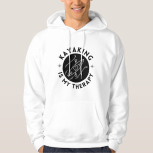 Kayaking Is My Therapy Hoodie