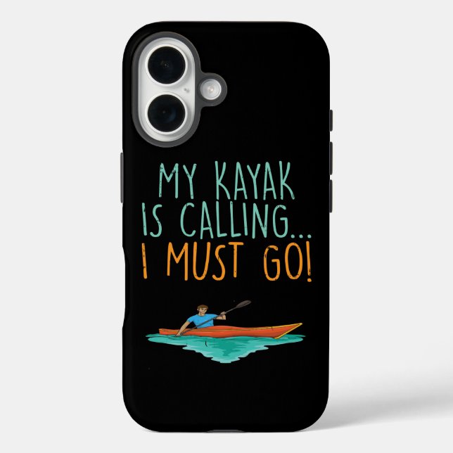 Kayaking Kayak Gift Case-Mate iPhone Case (Back)