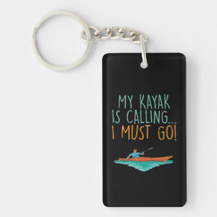 Kayaking Kayak Gift Key Ring