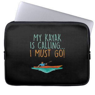 Kayaking Kayak Gift Laptop Sleeve