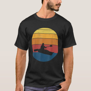 Kayaking Kayak Retro Vintage Gift T-Shirt