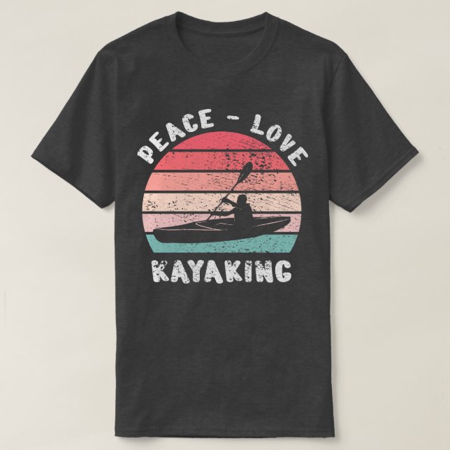 Kayaking Kayaking T-Shirt (Design Front)