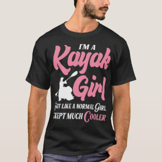 Kayaking Lover Girl T-Shirt