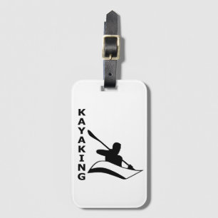 Kayaking Luggage Tag