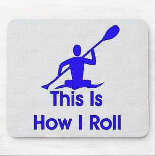 Kayaking Mouse Pad