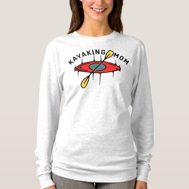 Kayaking Mum T-Shirt (Front)