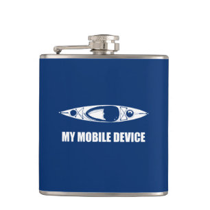 Kayaking, My Mobile Device Hip Flask