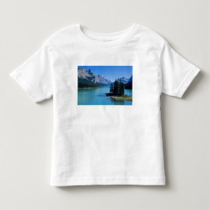 Kayaking on Maligne Lake at Spirit Island Toddler T-Shirt