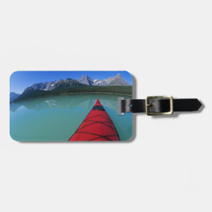 Kayaking on Waterfowl Lake below Howse Peak Luggage Tag