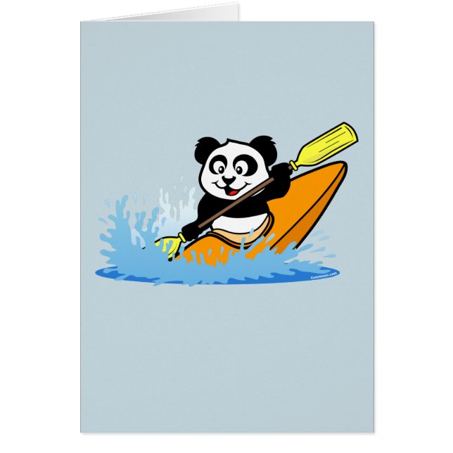 Kayaking Panda (Front)