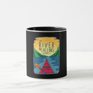 Kayaking - River Is Calling And I Must Go Mug