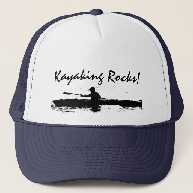 Kayaking Rocks! Hat (Front)