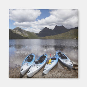 Kayaks, Cradle Mountain and Dove Lake, Cradle Magnet