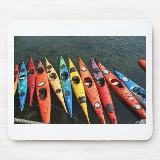 Kayaks! Mouse Pad (Front)