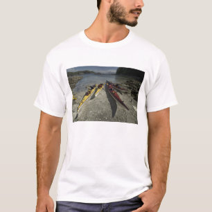 Kayaks on Dicebox Island, Broken Island Group, T-Shirt