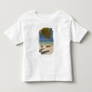 Kayaks on the beach, Plantation Island Resort Toddler T-Shirt